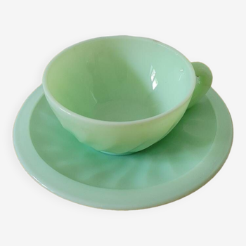 Mokarex coffee cup with saucer