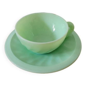 Mokarex coffee cup with saucer