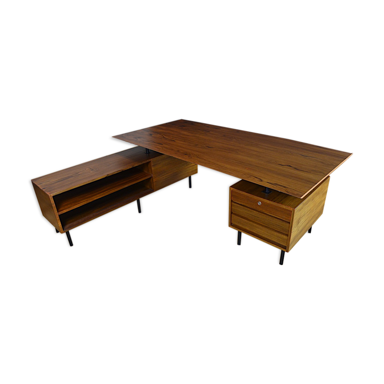 Vintage 1970 corner office