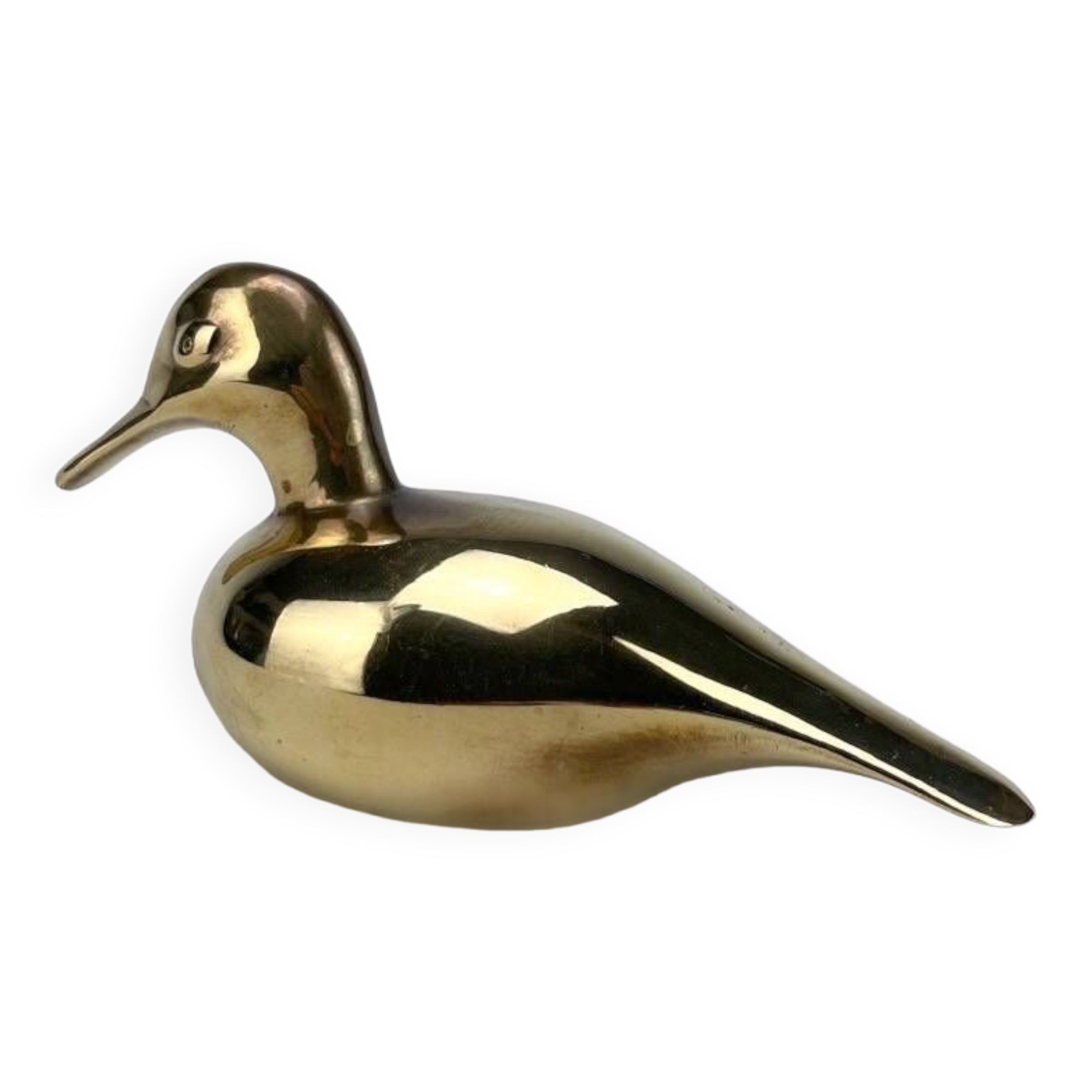 Designer brass dove from the 70s