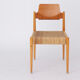 4 vintage chairs by Egon Eiermann bauhaus, Germany, 1950s