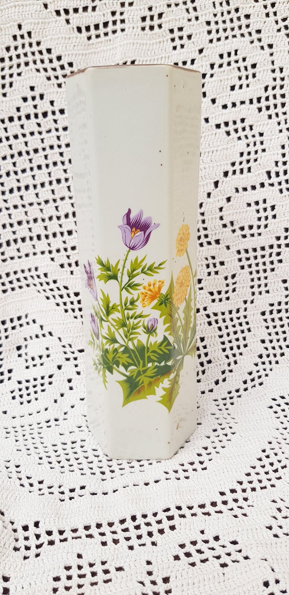 Botanical vase motifs