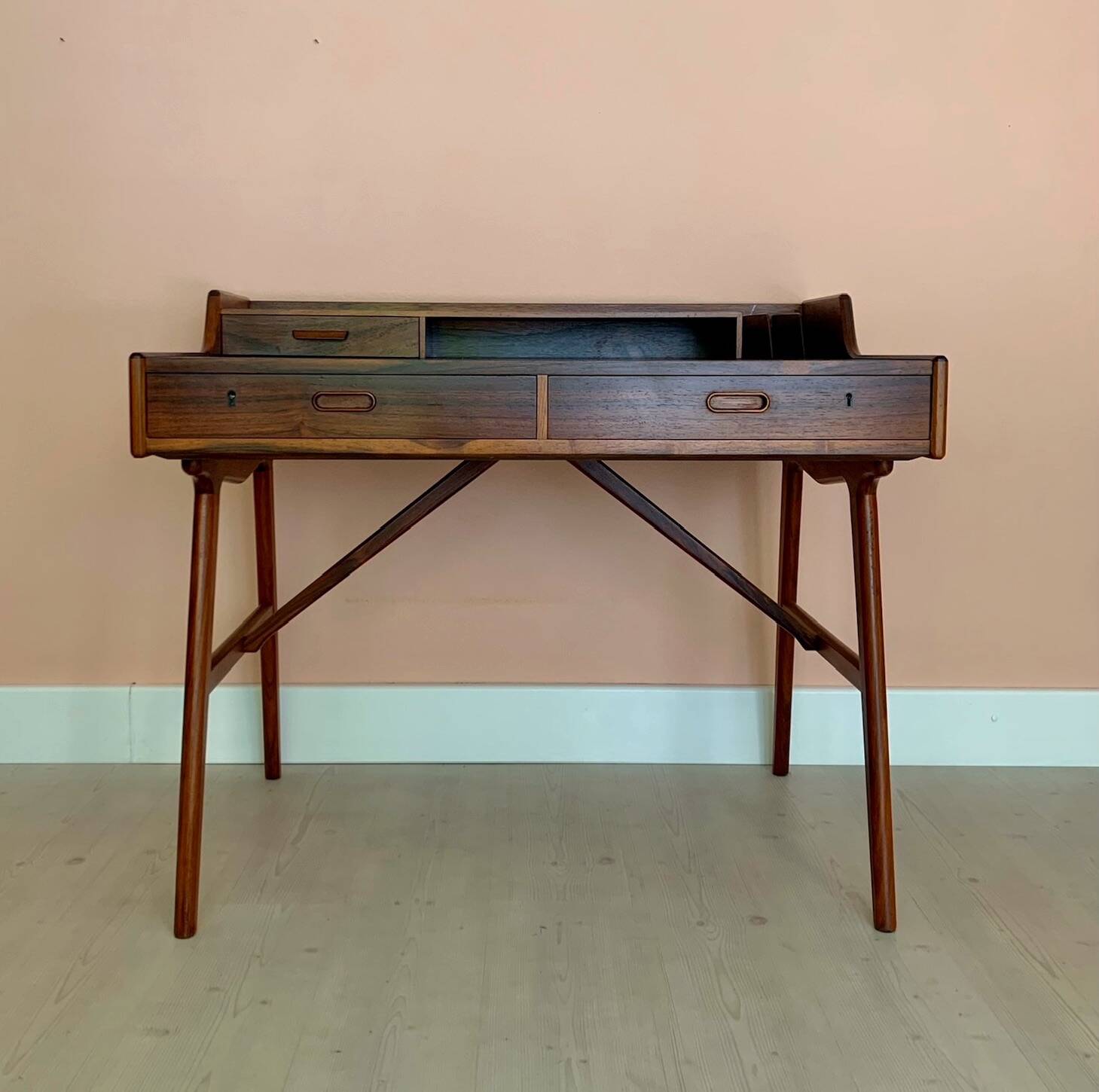 Palisander Desk by Arne Wahl Iversen 1950s