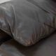 Brown leather 2-seater sofa Cassina Maralunga by Vico Magistretti