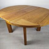 Renewed elm round table