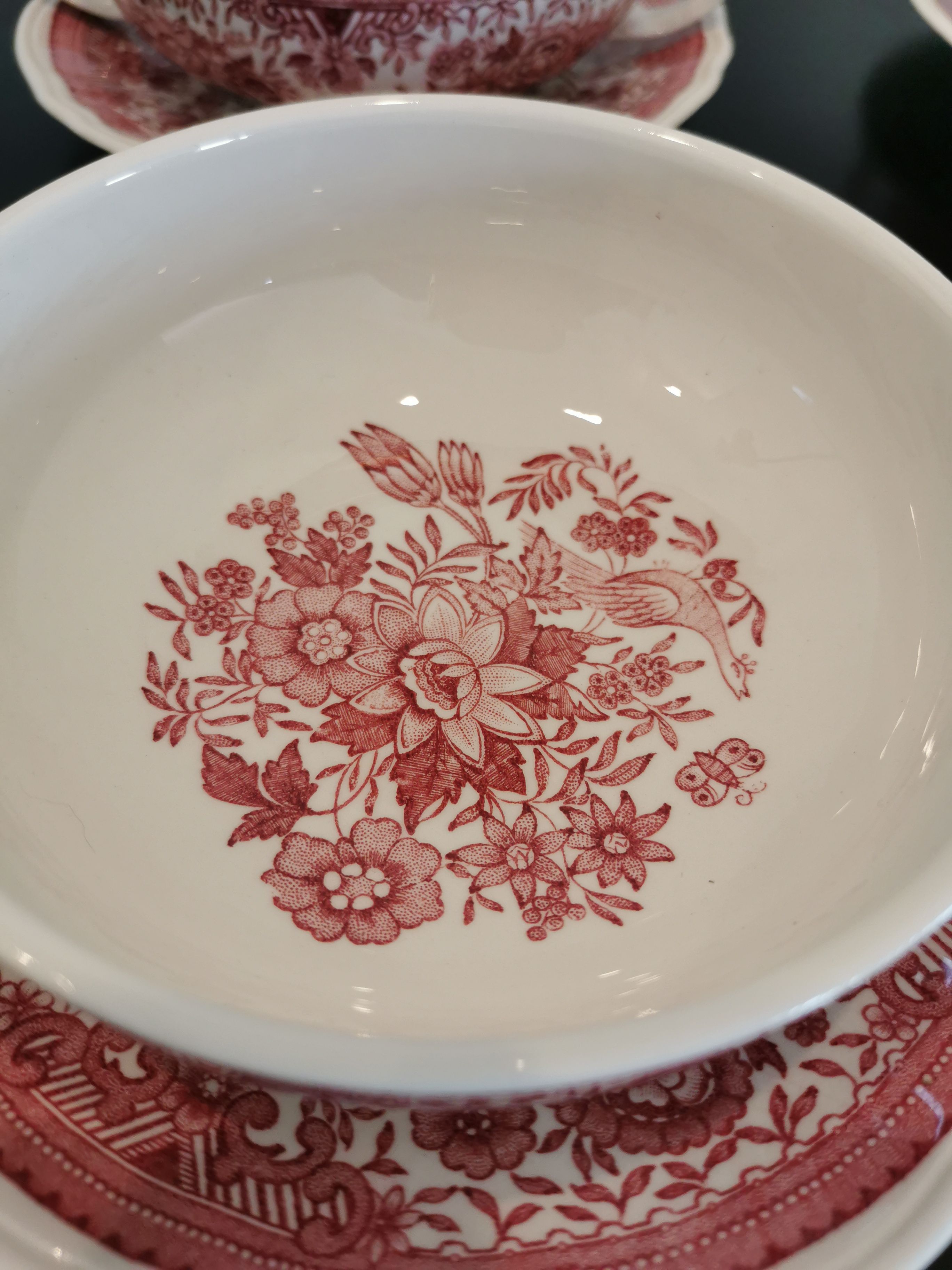 12 soup bowls and saucer service Villeroy&Boch Saar