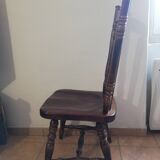 Set of 5 vintage bistro chairs