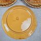 Set of 6 large fish plates Sarreguemines vintage