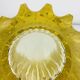 Art Deco vase by Pierre D'Avesn, yellow glass.