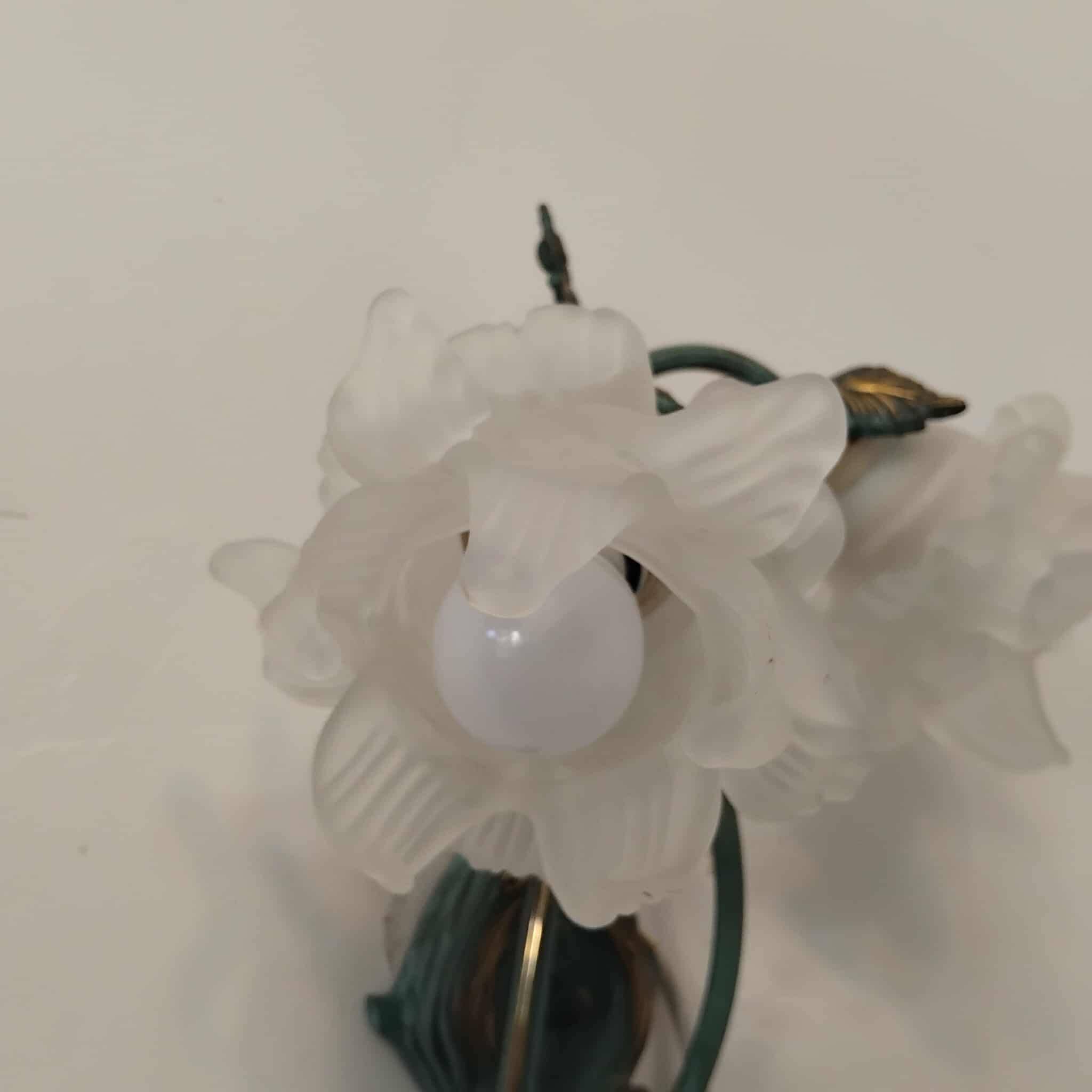 Pair of Hollywood Regency wall lights from the 60s/70s