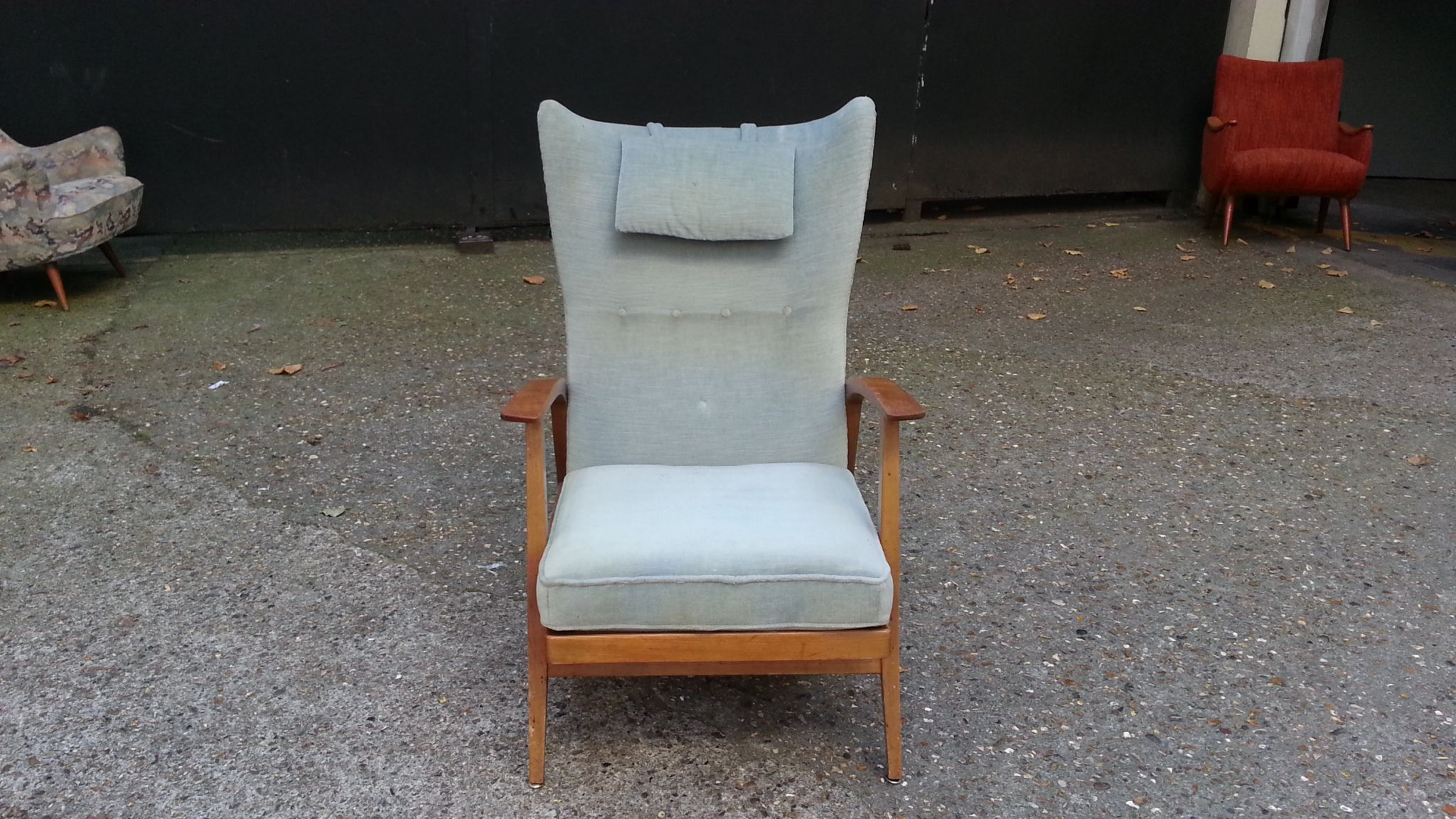Armchair Relax lounge chair Knoll Antimott's system