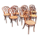 Set of 8 Thonet style bistro chairs