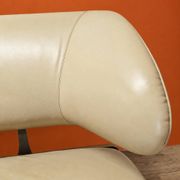 Italian white leather design surfing sofa / Frighetto bench