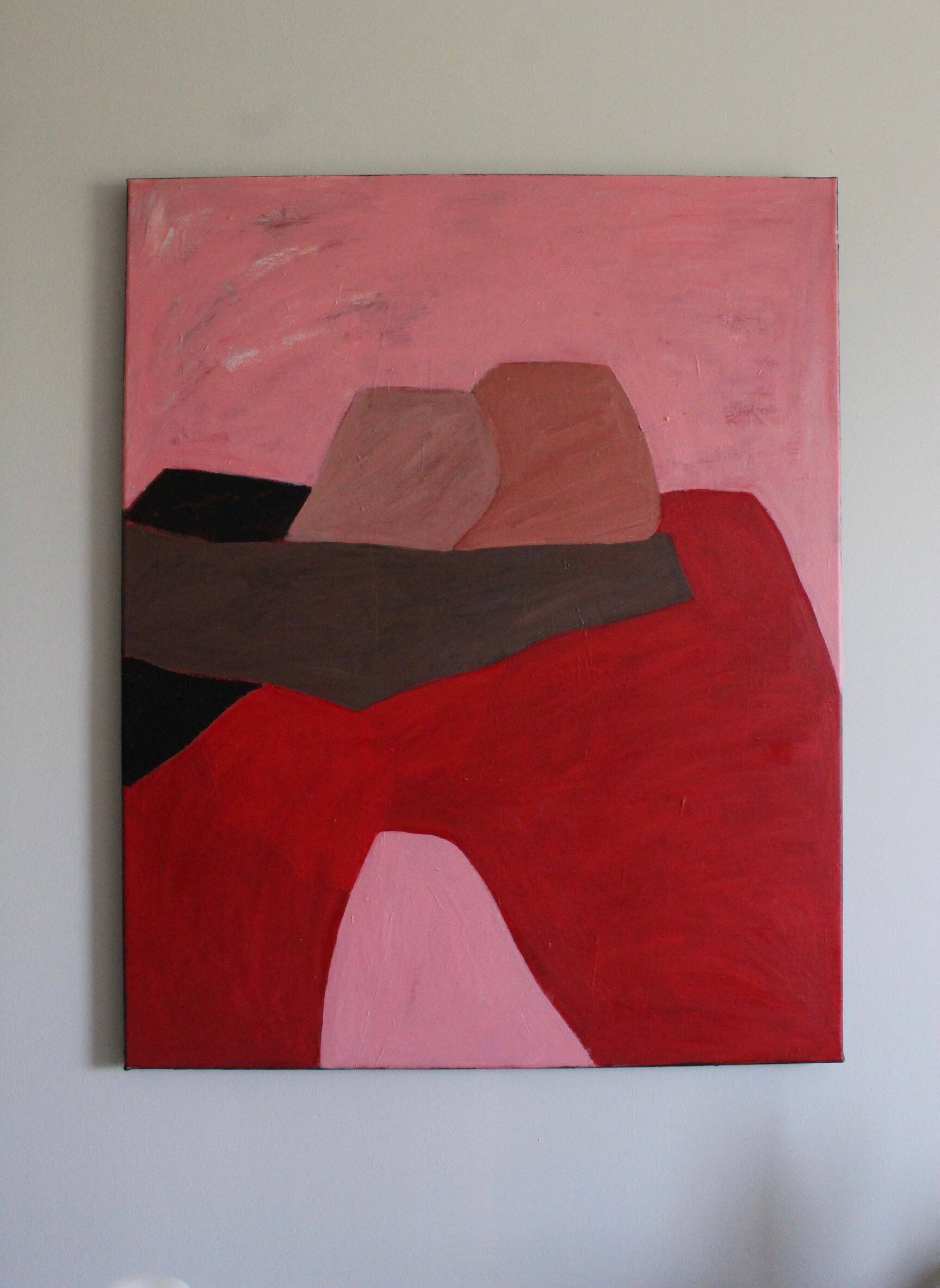 In your arms, stretched canvas 80x65cm