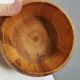 Danish bowl in turned pine from the 1970s-80s.