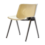 Modus SM 203 stackable plastic chair by Osvaldo Borsani for Tecno