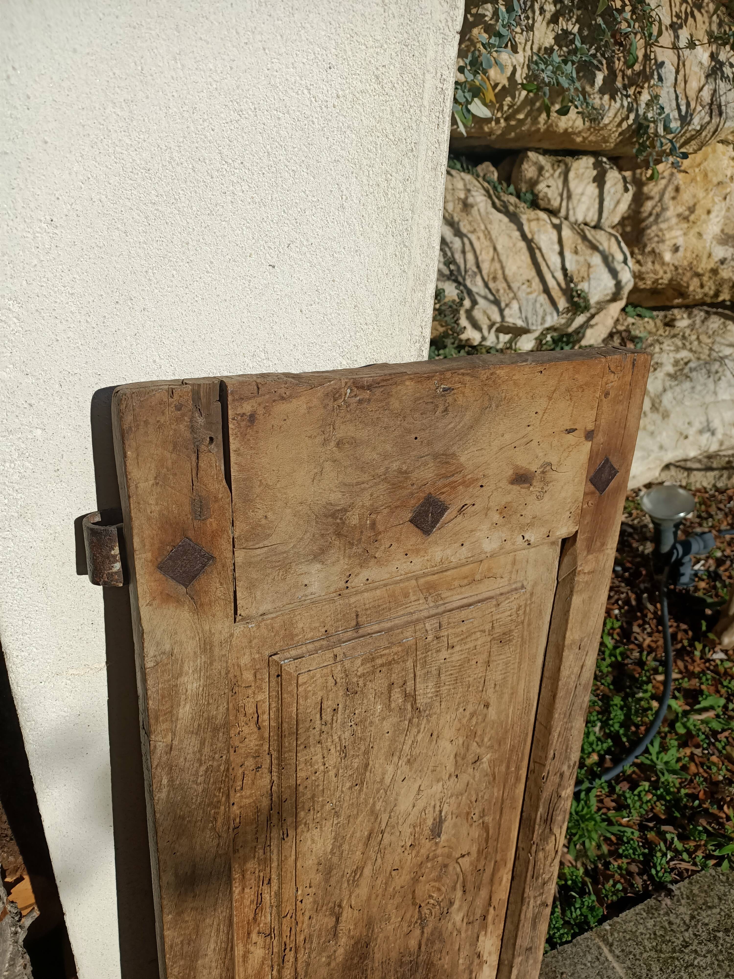 Old oak shutter 97x42 cm