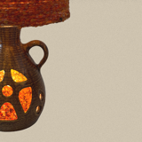 Ceramic and wool lamp for Accolay