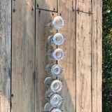 Lot of seven small vintage jars