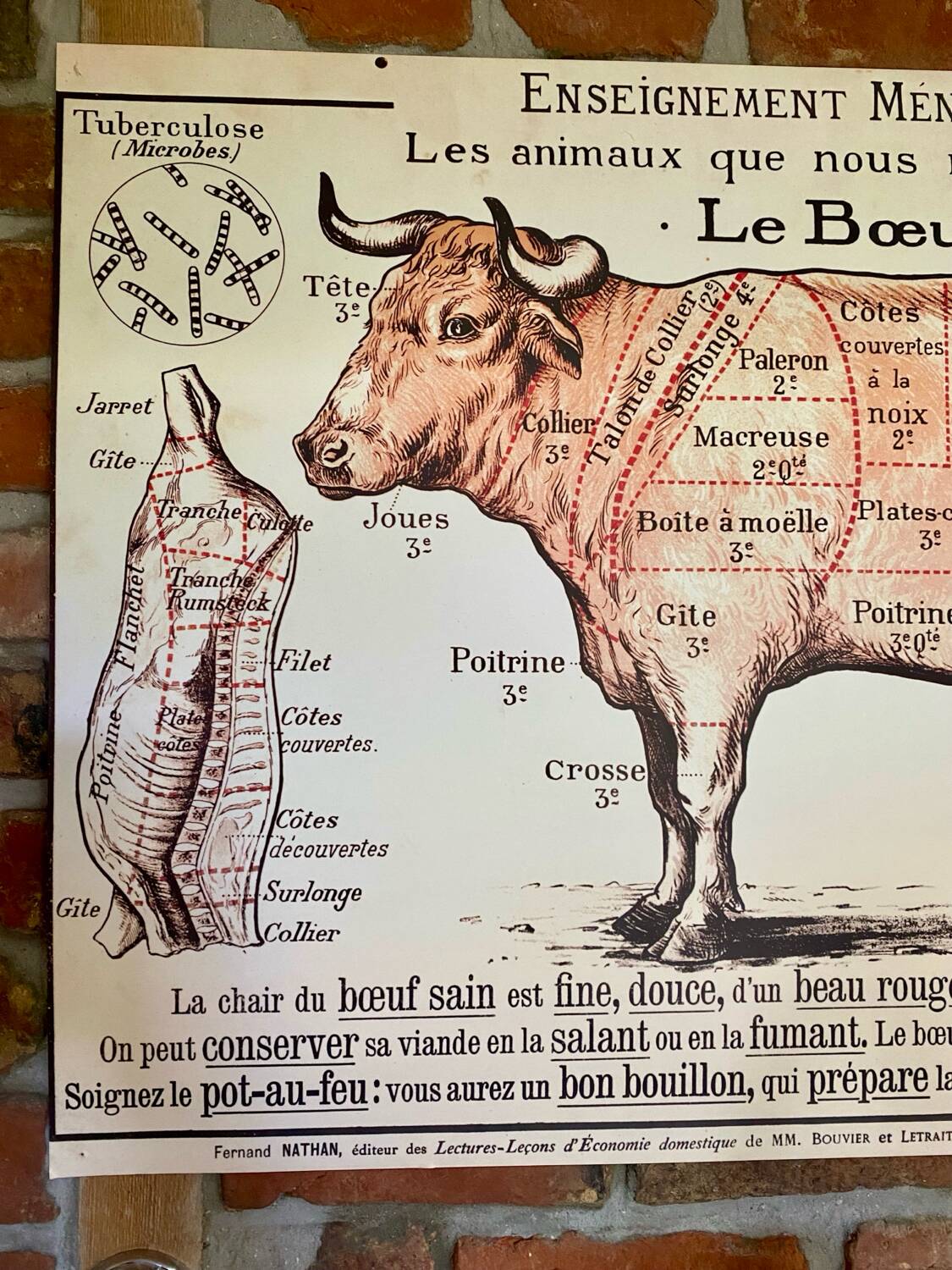 Butchery poster (reissue)