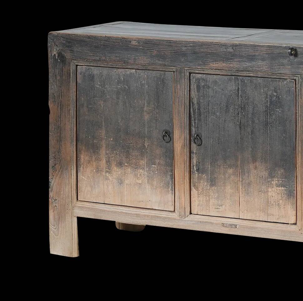 Qingdao - Antique Chinese buffet in solid elm number 15