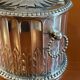 Christofle Gallia, large biscuit tin, early 20th century