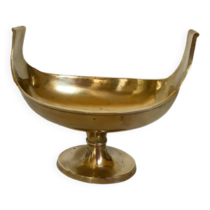 vide poche coupe en laiton