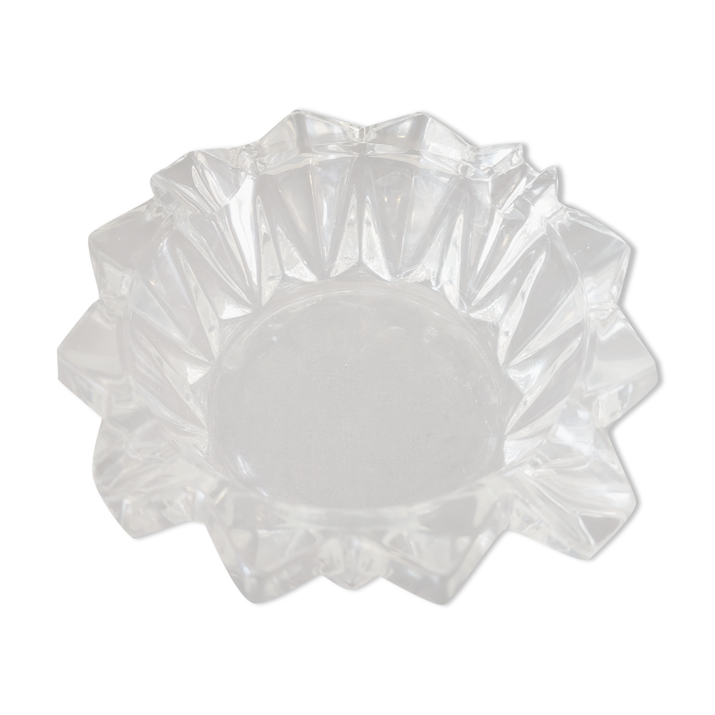 Vintage glass ashtray