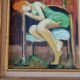 Oil on canvas "Sleeping Woman" Guy Le Corroller