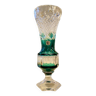 Vase Val Saint-Lambert cut crystal 1960