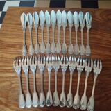 Ercuis silver-plated fish cutlery