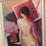 Tableau signé, Elizabeth Coudol