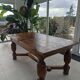 Centenary table in solid oak – Spanish Renaissance style (180 cm).