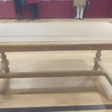 Table basse en chêne décapée