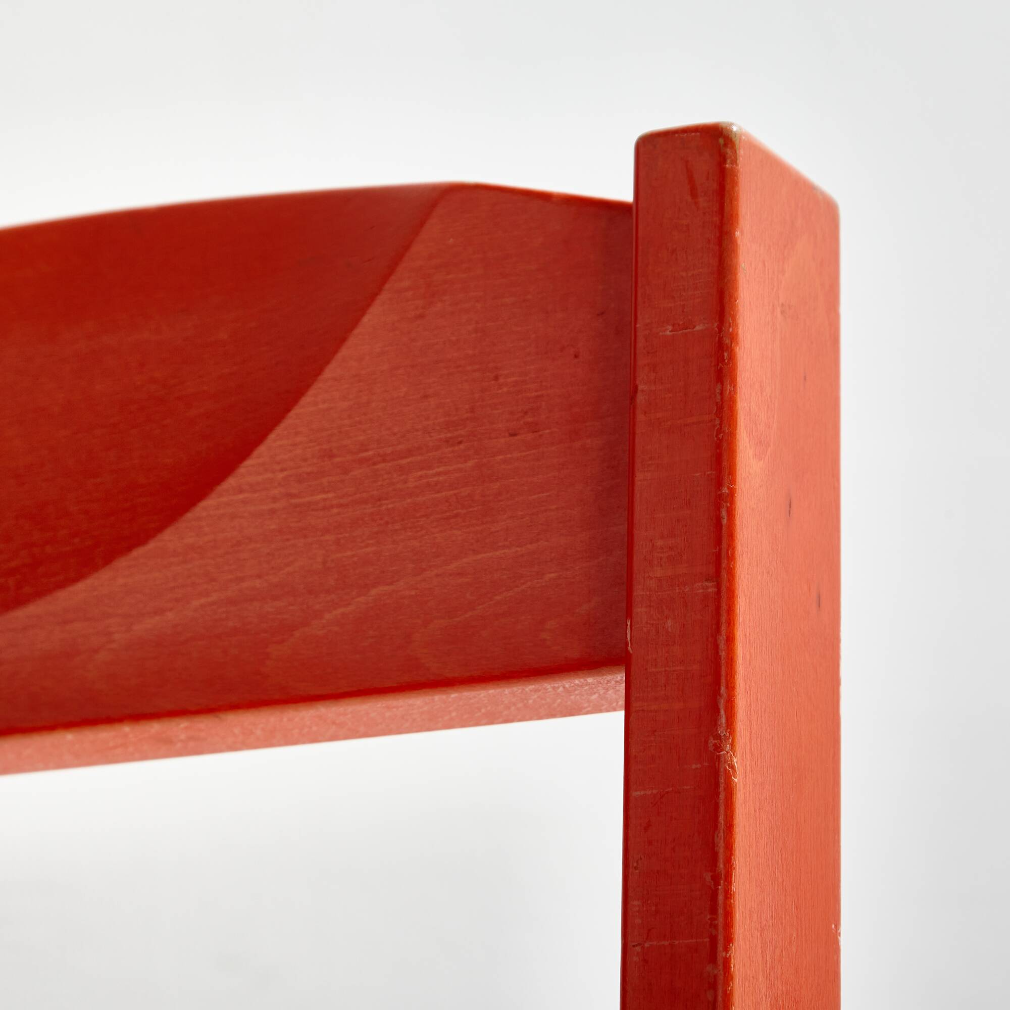 Oak stacking chair, 1970s