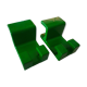 Paire de patères verte, design Olaf von Bohr 70