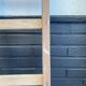 Wooden farm ladder