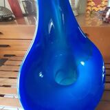 Large Murano glass paste vase
