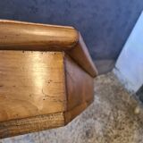 Walnut bed canopy