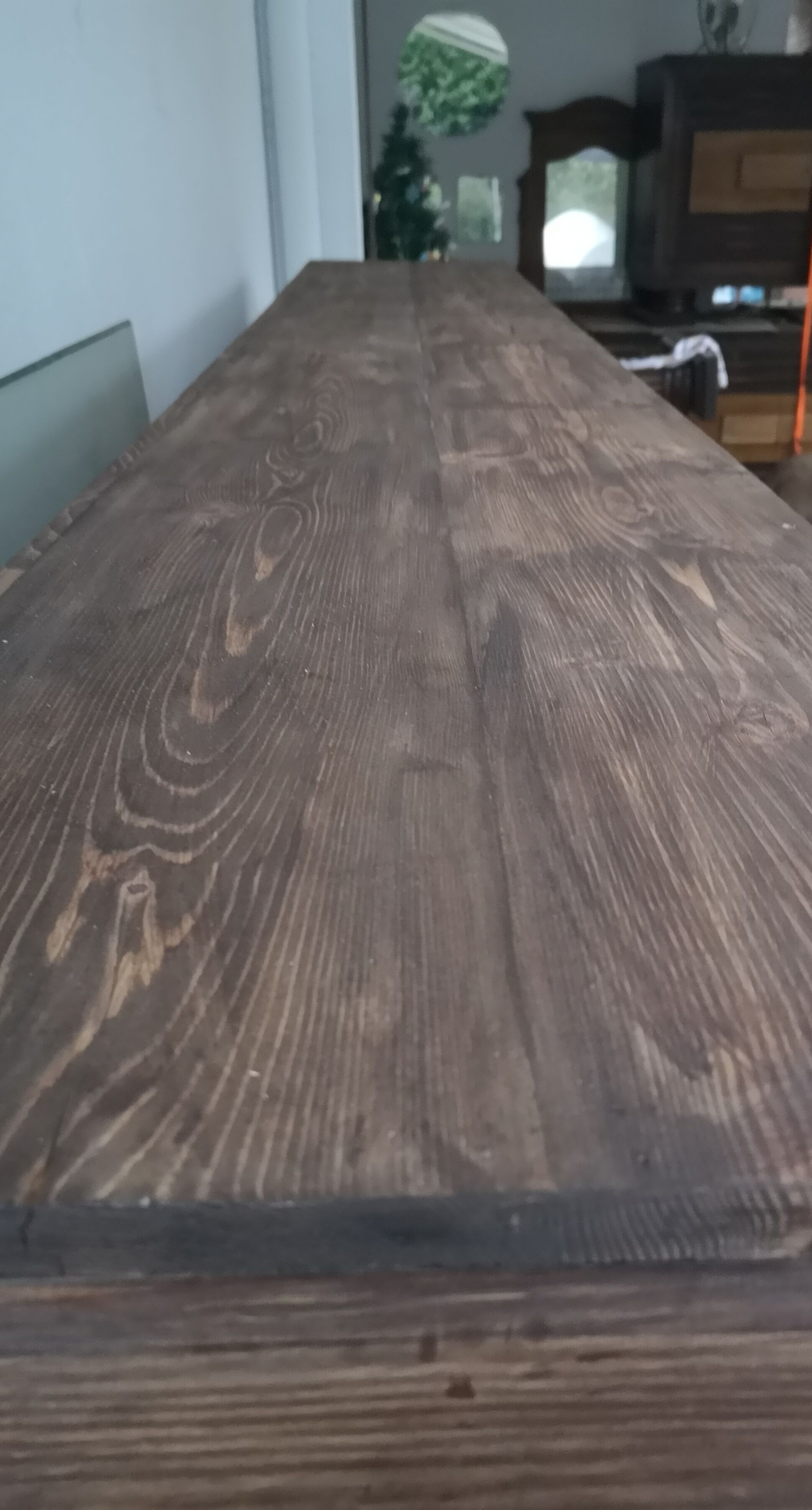 Fir craft furniture with 4 sliding doors