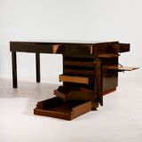 Art Deco desk and armchair, set of 2