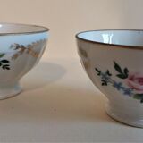 Pair of chauvigny porcelain bowls 60s