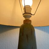 Vintage handcrafted stoneware lamp