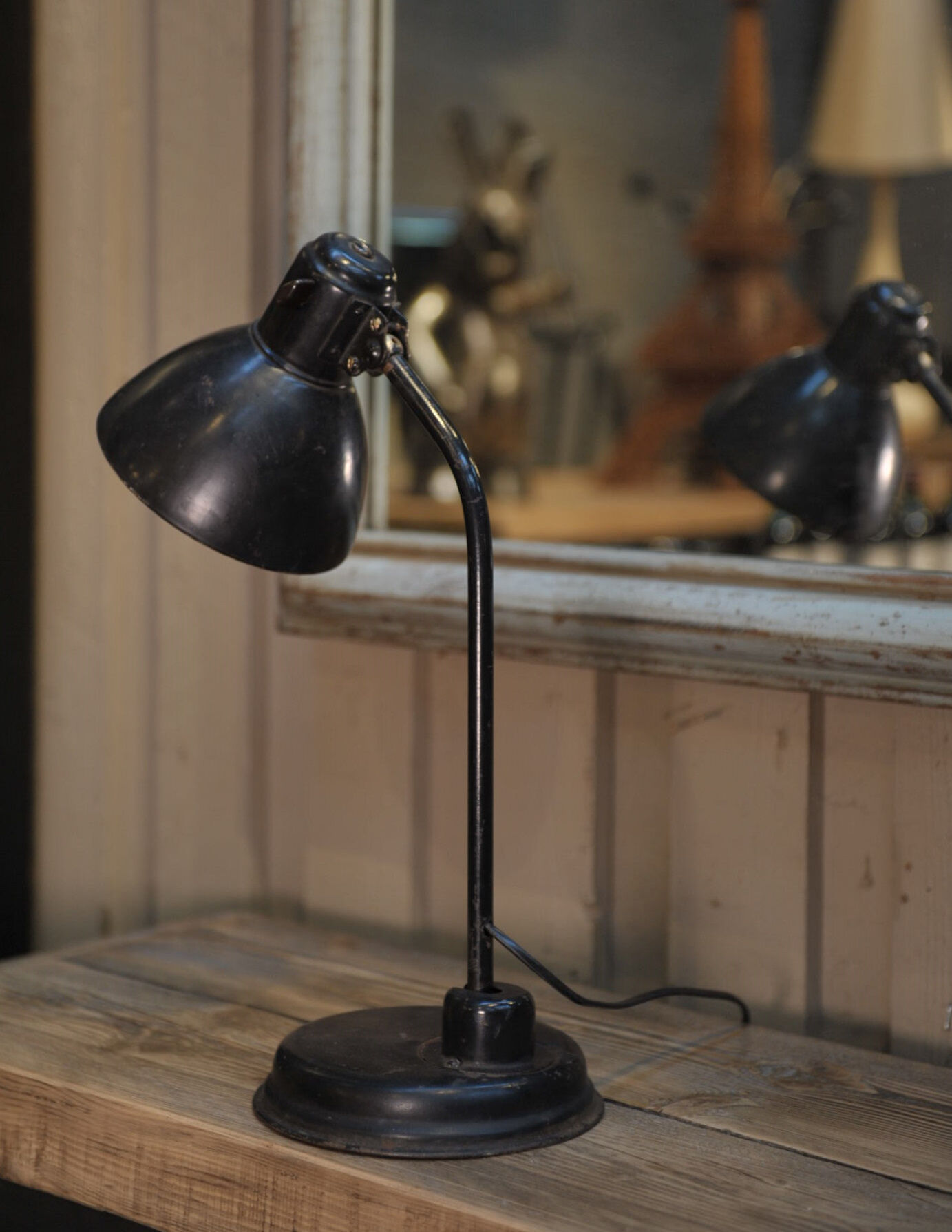 Old articulated office lamp 1950