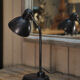 Old articulated office lamp 1950