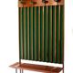 Vintage Wall-Mounted Hall-Stand with a Bench, Italy 1970's