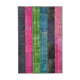 Hand-knotted anatolian contemporary 200 cm x 300 cm multicolor patchwork carpet