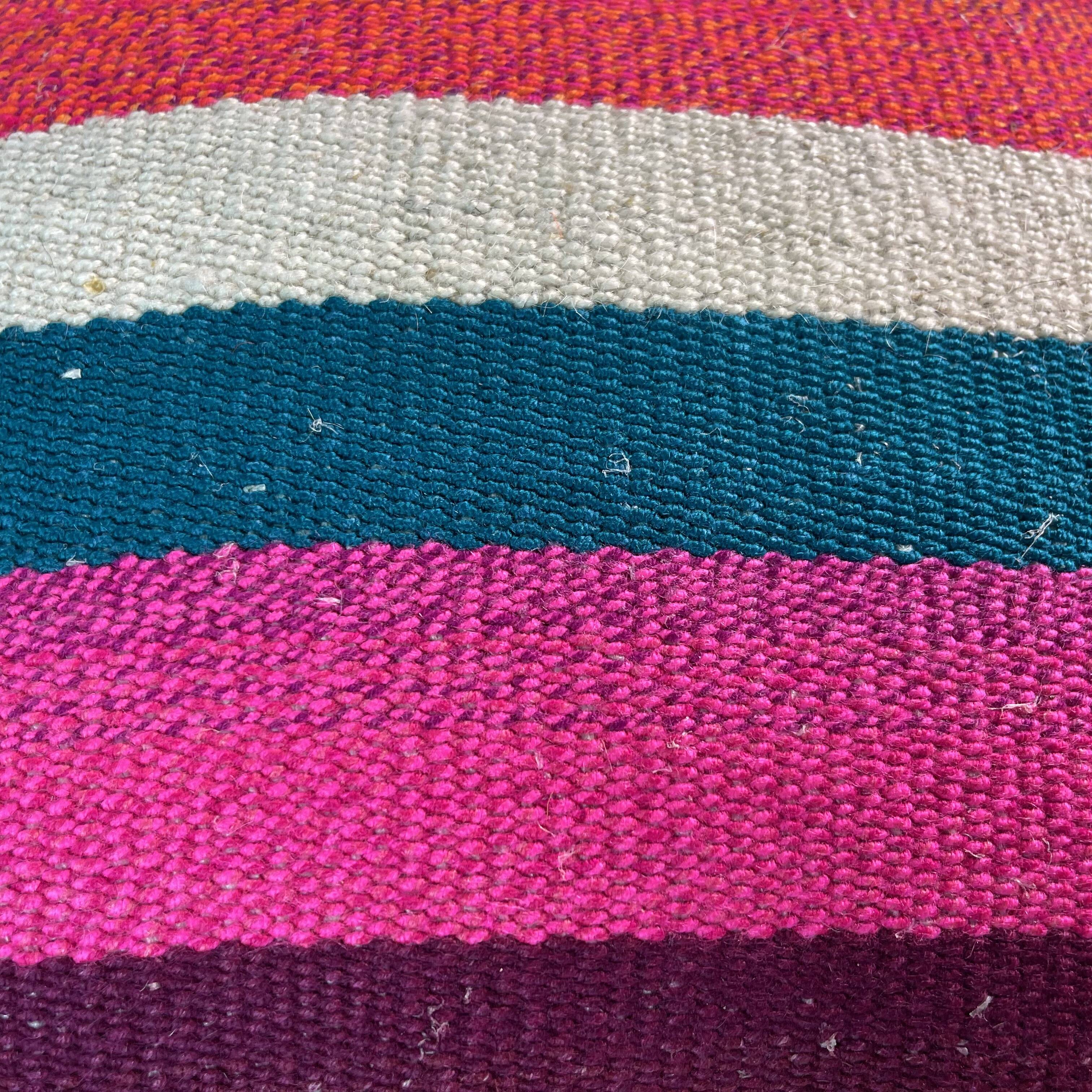 Vintage turkish kilim cushion cover 40 x 40 cm