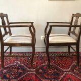 Pair of antique armchairs