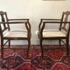 Pair of antique armchairs
